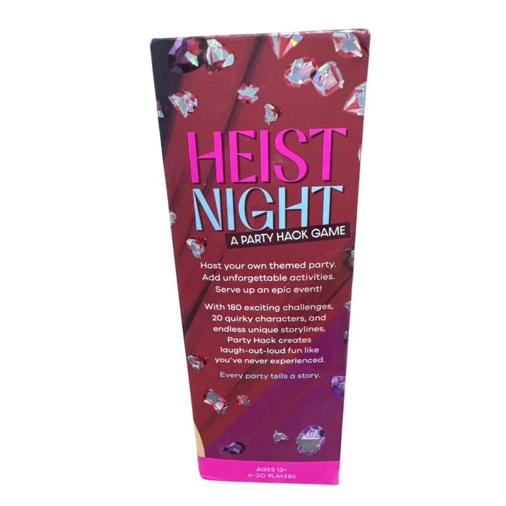 Heist Night A Party Hack Game Ages 13+ 6-20 Players Funko Boxed Party Game For G